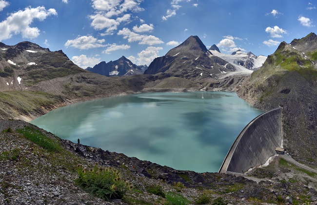 Auch dieser Stausee liegt sehr idyllisch. Schön, nicht?