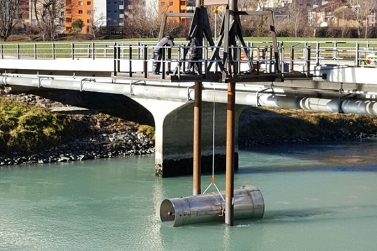 Hier kommt die Strömungsturbine zum Einsatz