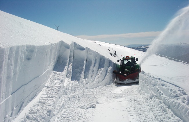 ...auf die Berge zu kommen!